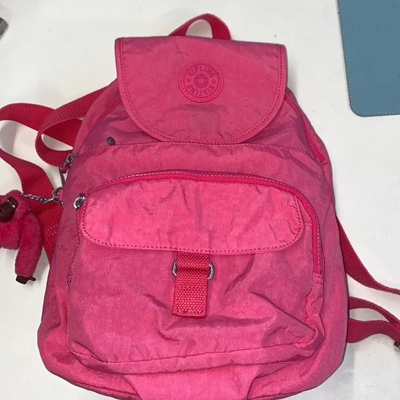 Kipling | Bags | Kipling Hot Pink Backpack New Condition  display picture 2